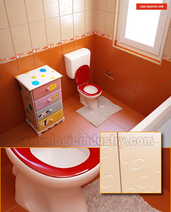 Prezentari tridimensionale 3D - baie